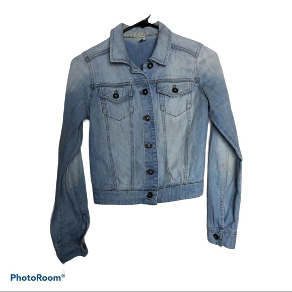 Nordstrom BP Women’s Denim Jean Jacket Light Wash Size XS - Picture 1 of 8